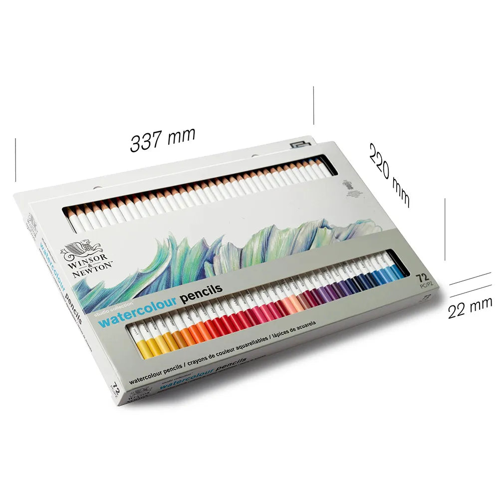 Winsor & Newton Studio Collection 72'li Sulu Boya Kalem Set