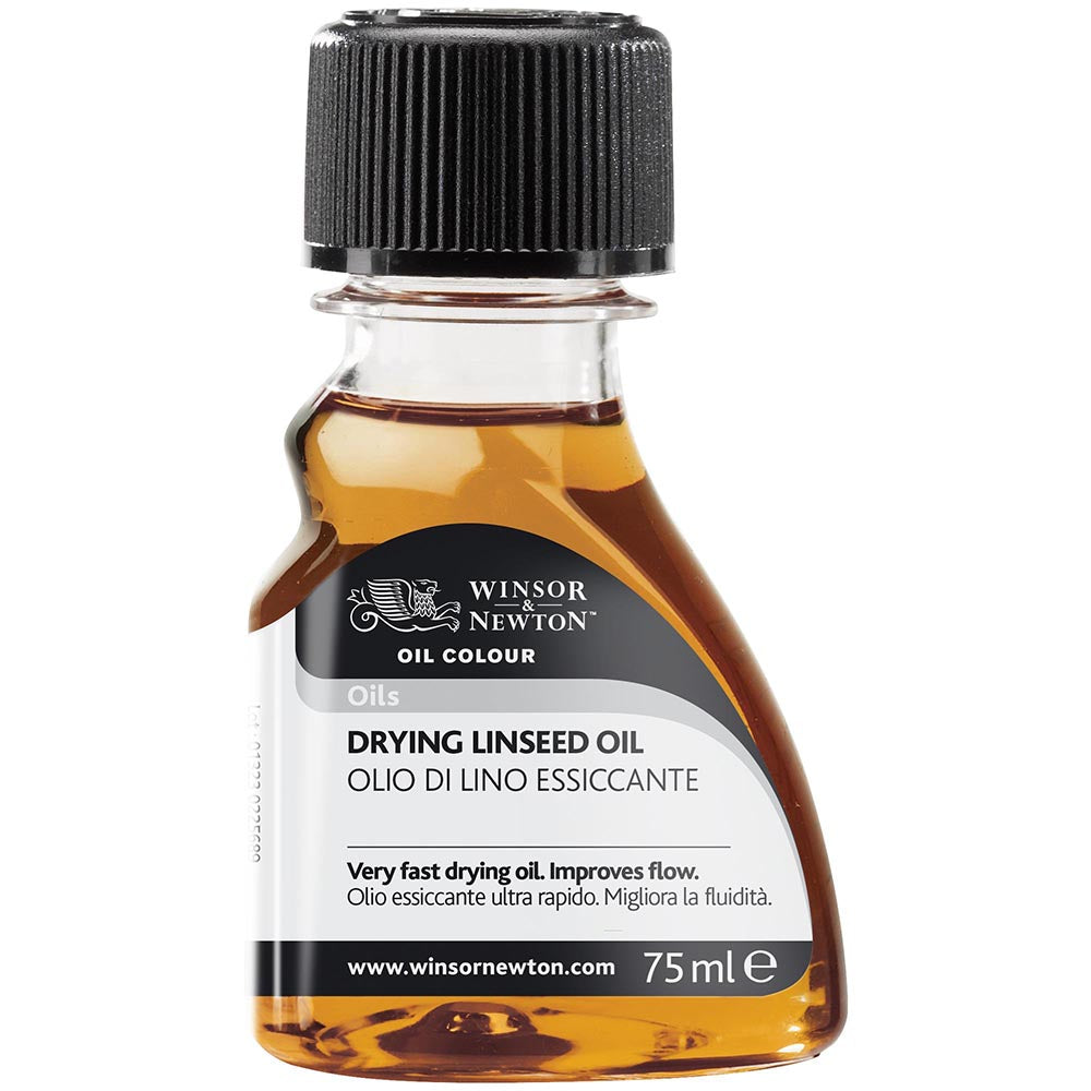 Winsor & Newton Drying Linseed Oil 75ml (Kurutucu Keten Yağı)