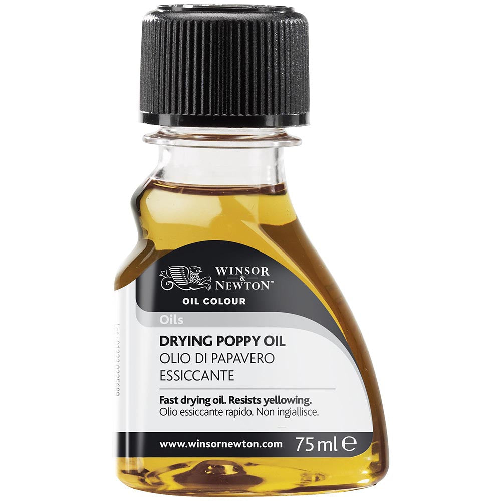 Winsor & Newton Drying Poppy Oil 75ml (Kurutucu Haşhaş Yağı)