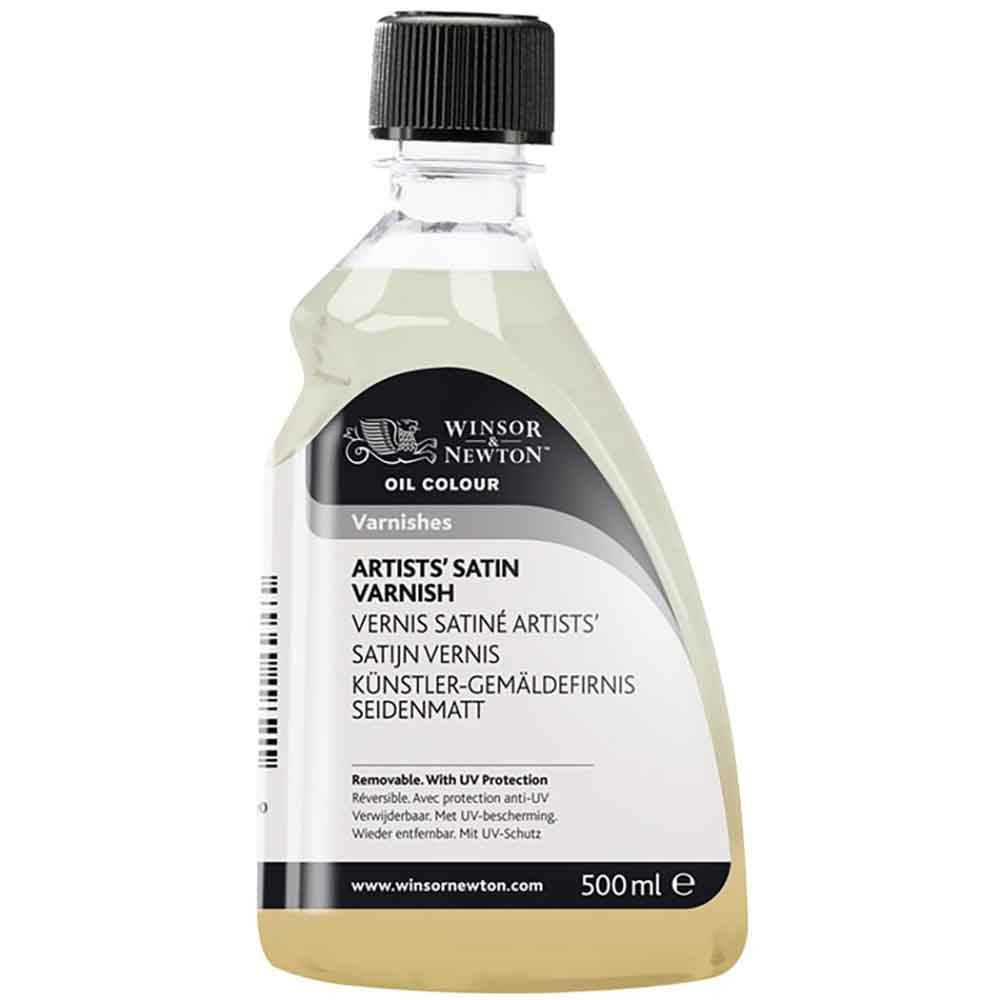 Winsor & Newton Artists' Satin Varnish 500ml (Saten Vernik)