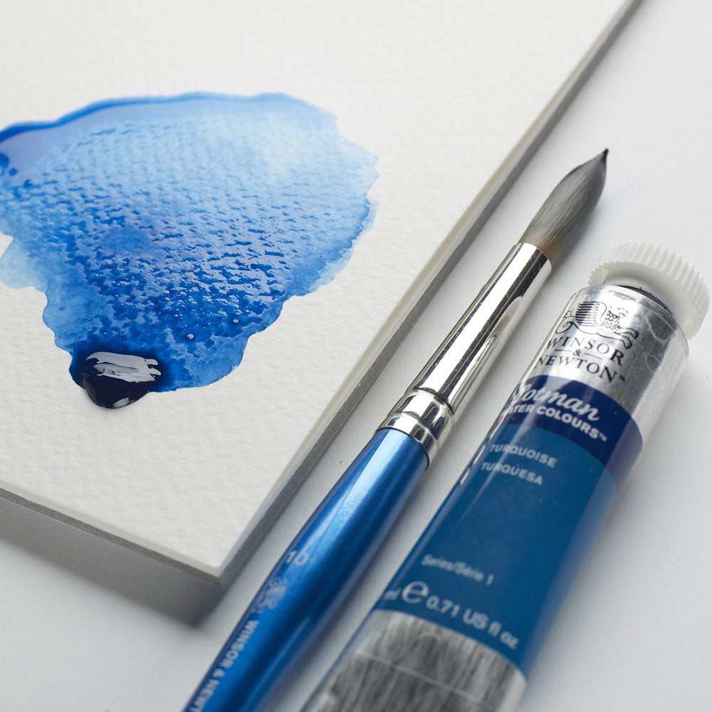 Winsor & Newton Cotman Seri 111 Kısa Saplı Sentetik Yuvarlak Fırça N:6