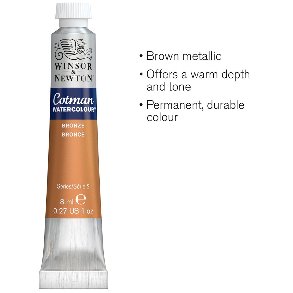 Winsor & Newton Cotman Sulu Boya 8ml Bronze 058 S.2