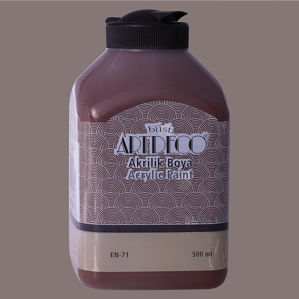 Artdeco Akrilik Boya 500ml Kahverengi 3615