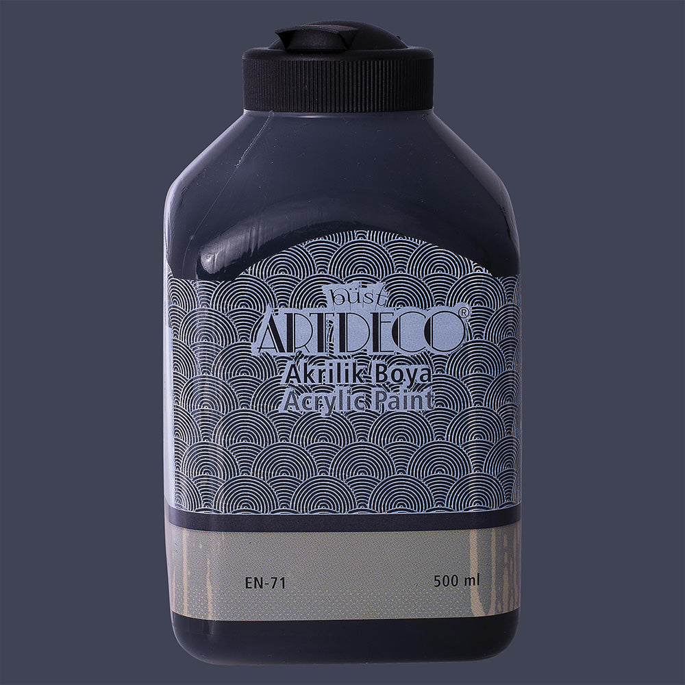 Artdeco Akrilik Boya 500ml Siyah 3618