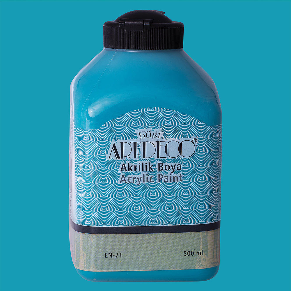 Artdeco Akrilik Boya 500ml Turkuaz 3632