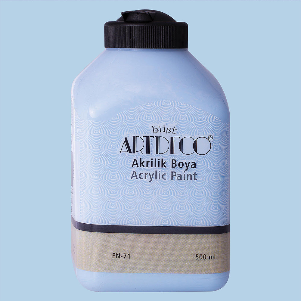 Artdeco Akrilik Boya 500ml Bebek Mavi 3679