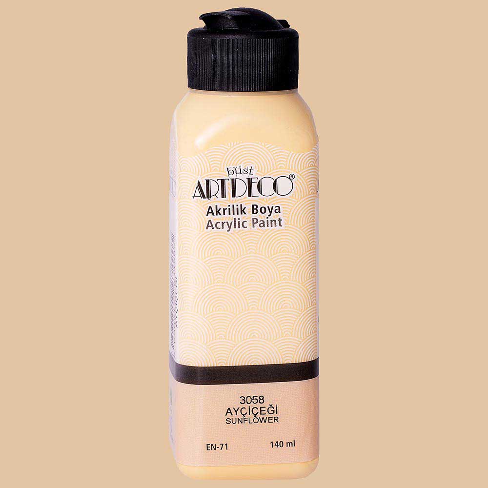 Artdeco Akrilik Boya 140ml Ayçiçeği 3058