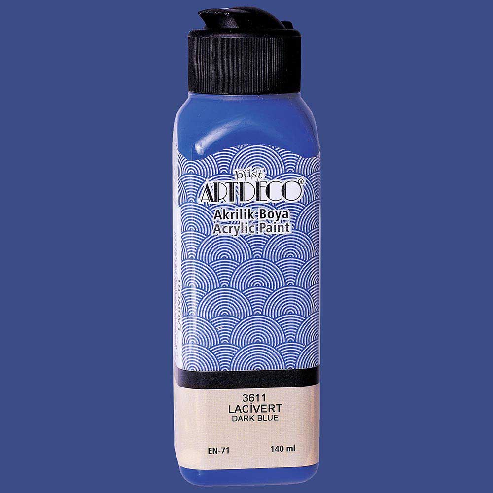 Artdeco Akrilik Boya 140ml Lacivert 3611
