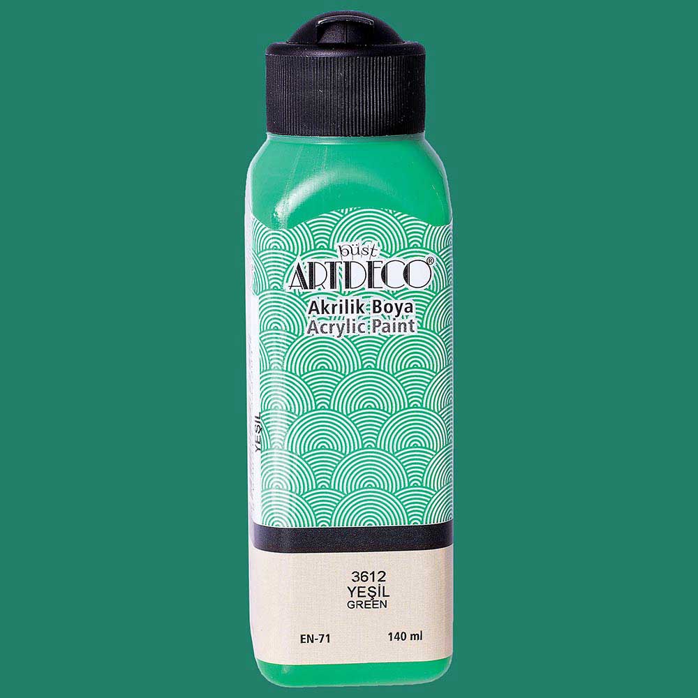 Artdeco Akrilik Boya 140ml Yeşil 3612