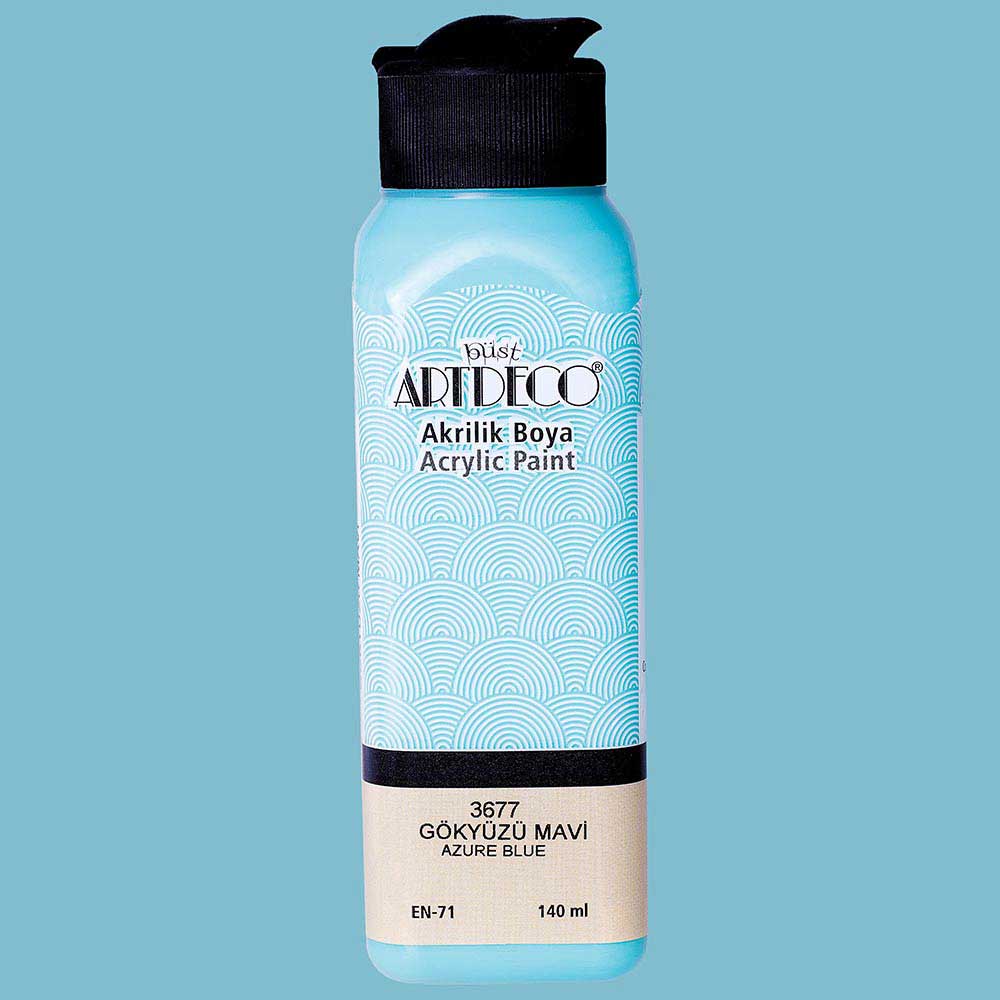 Artdeco Akrilik Boya 140ml Gökyüzü Mavi 3677