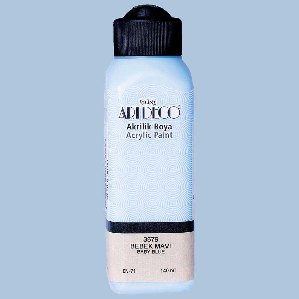 Artdeco Akrilik Boya 140ml Bebek Mavi 3679