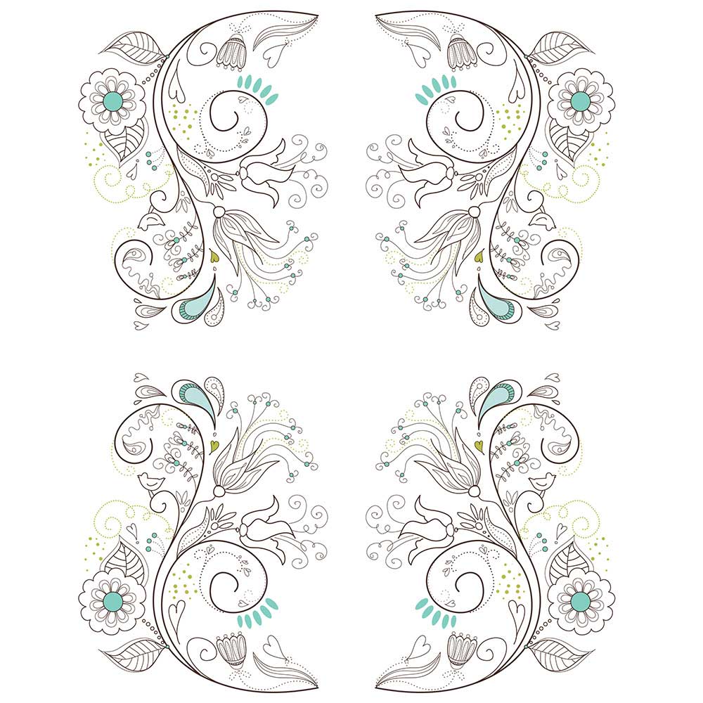 Artdeco Kolay Transfer 17x25cm Desen No:5