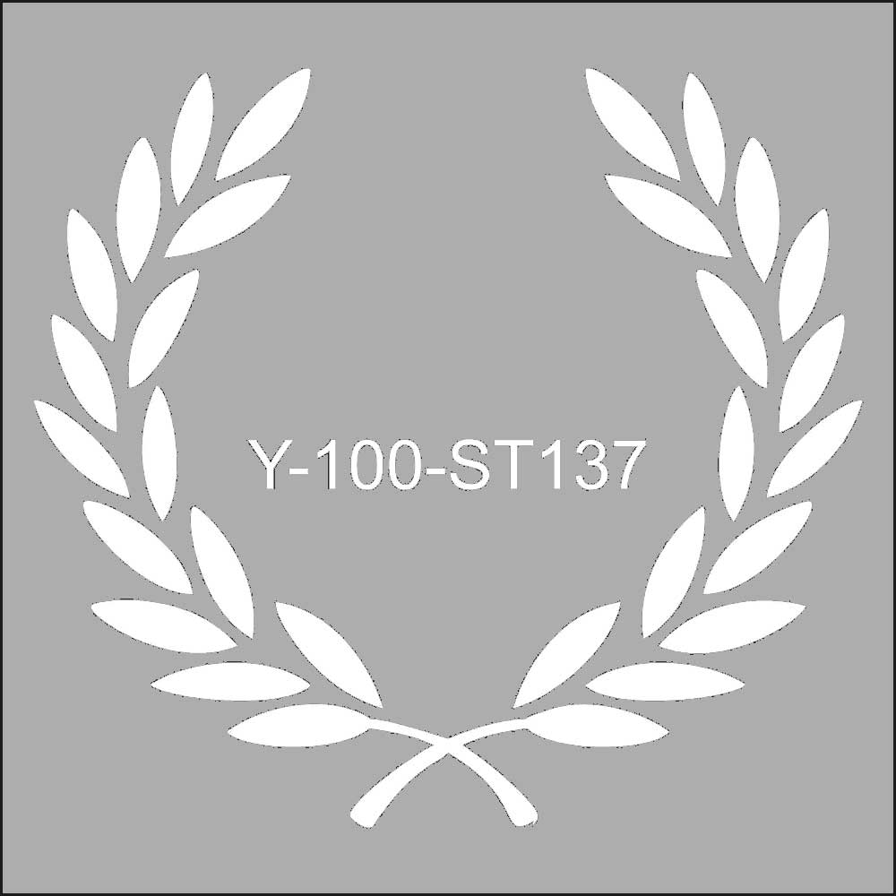 Artdeco Stencil 30x30cm Defne Tacı 137