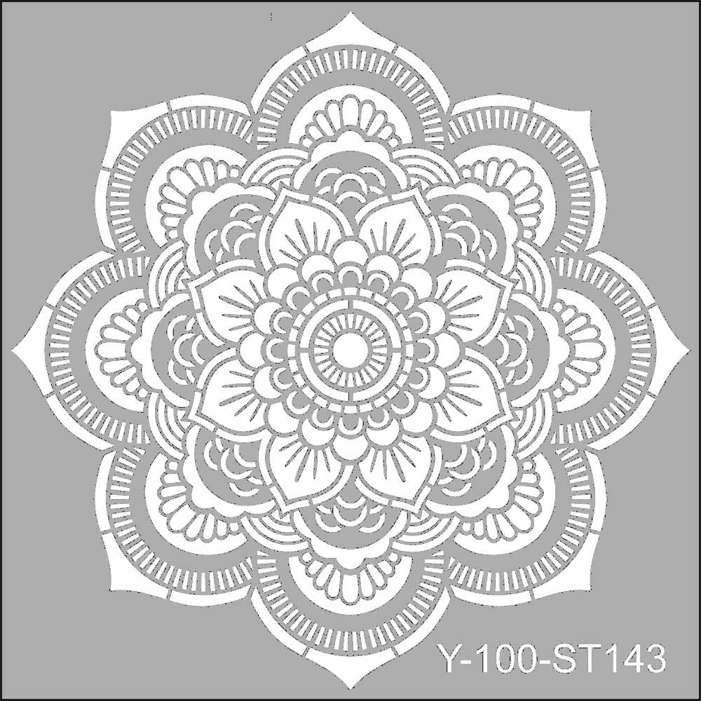 Artdeco Stencil 30x30cm Mandala 143