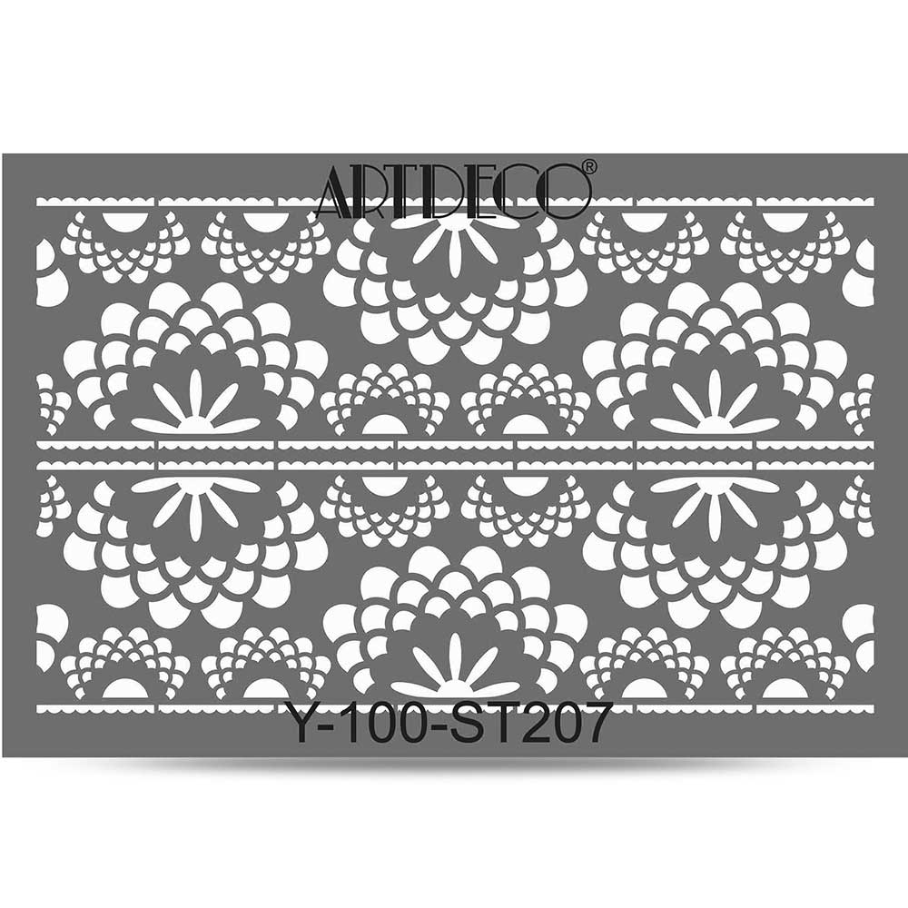 Artdeco Stencil A4 Dantel-2 207