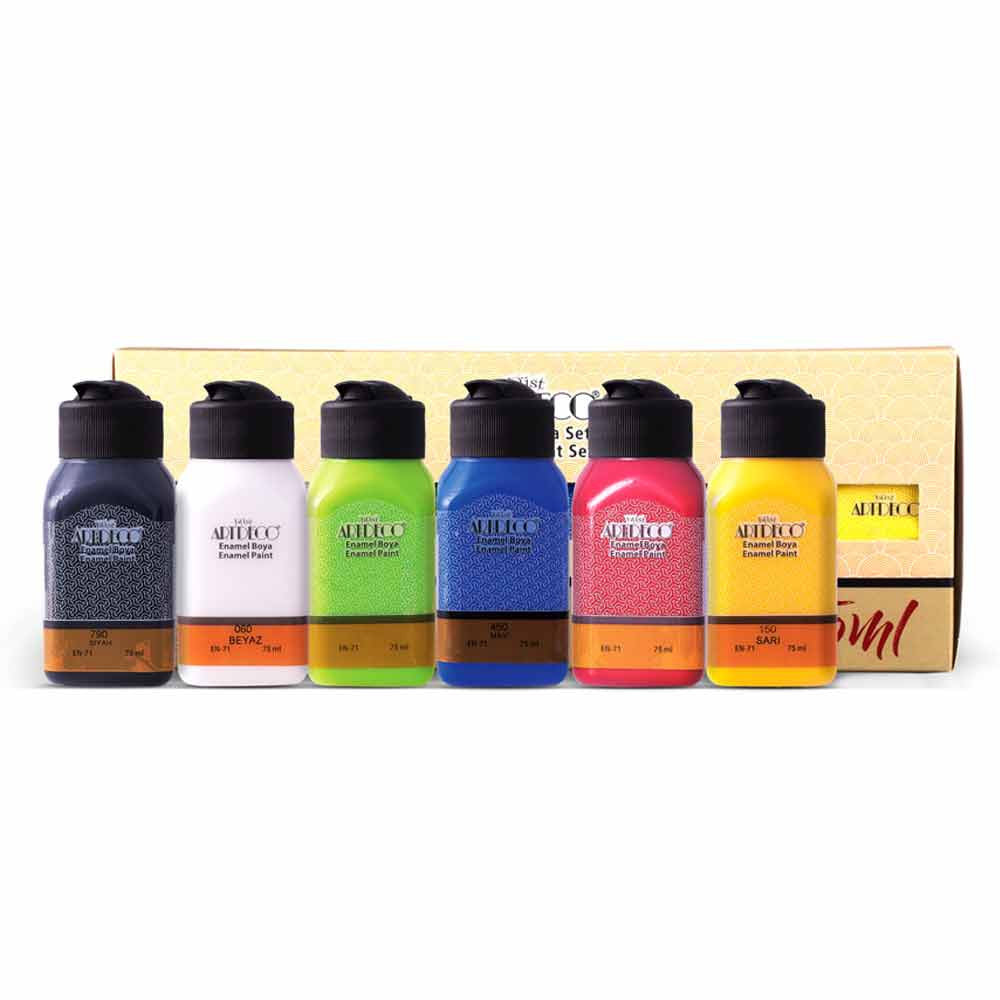 Artdeco Enamel Boya 75ml 6'lı Set