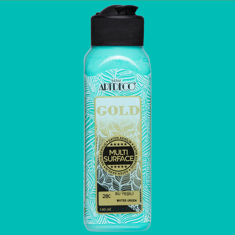 Artdeco Gold Multi-Surface Akrilik Boya 140ml Su Yeşili 280