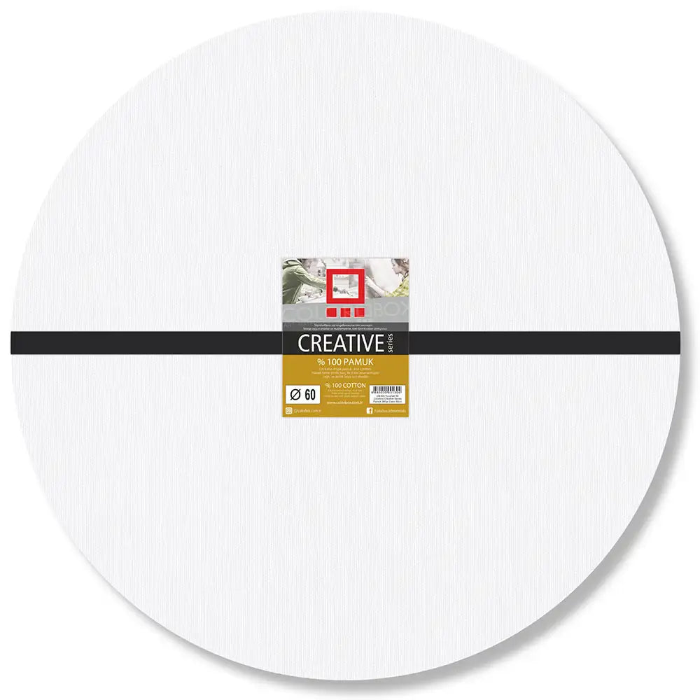 Colorbox Creative Series Pamuk 380gr Yuvarlak Tuval 60cm