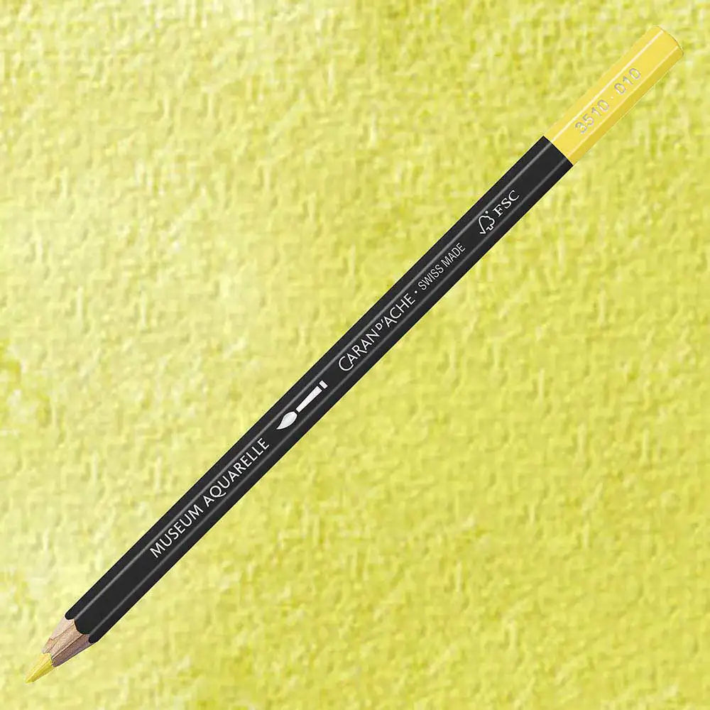Caran d'Ache Museum Aquarelle Olive Yellow 015