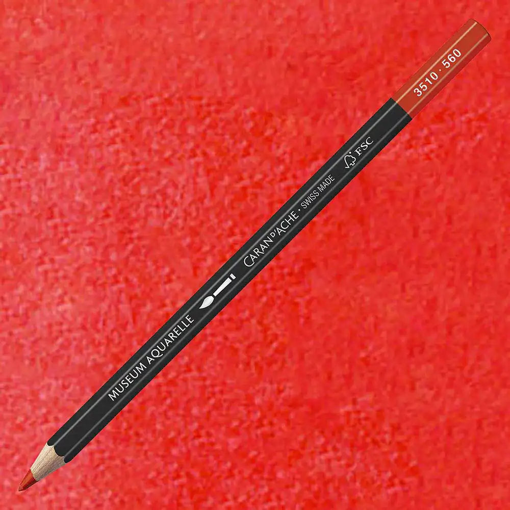 Caran d'Ache Museum Aquarelle Light Cadmium Red 560