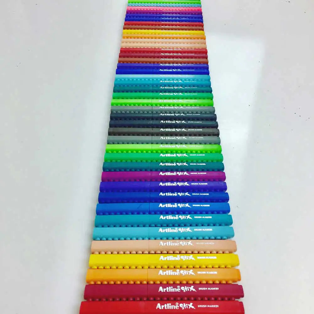 Artline Stix Brush Marker Esnek Uçlu Keçeli Kalem Seti 20 renk
