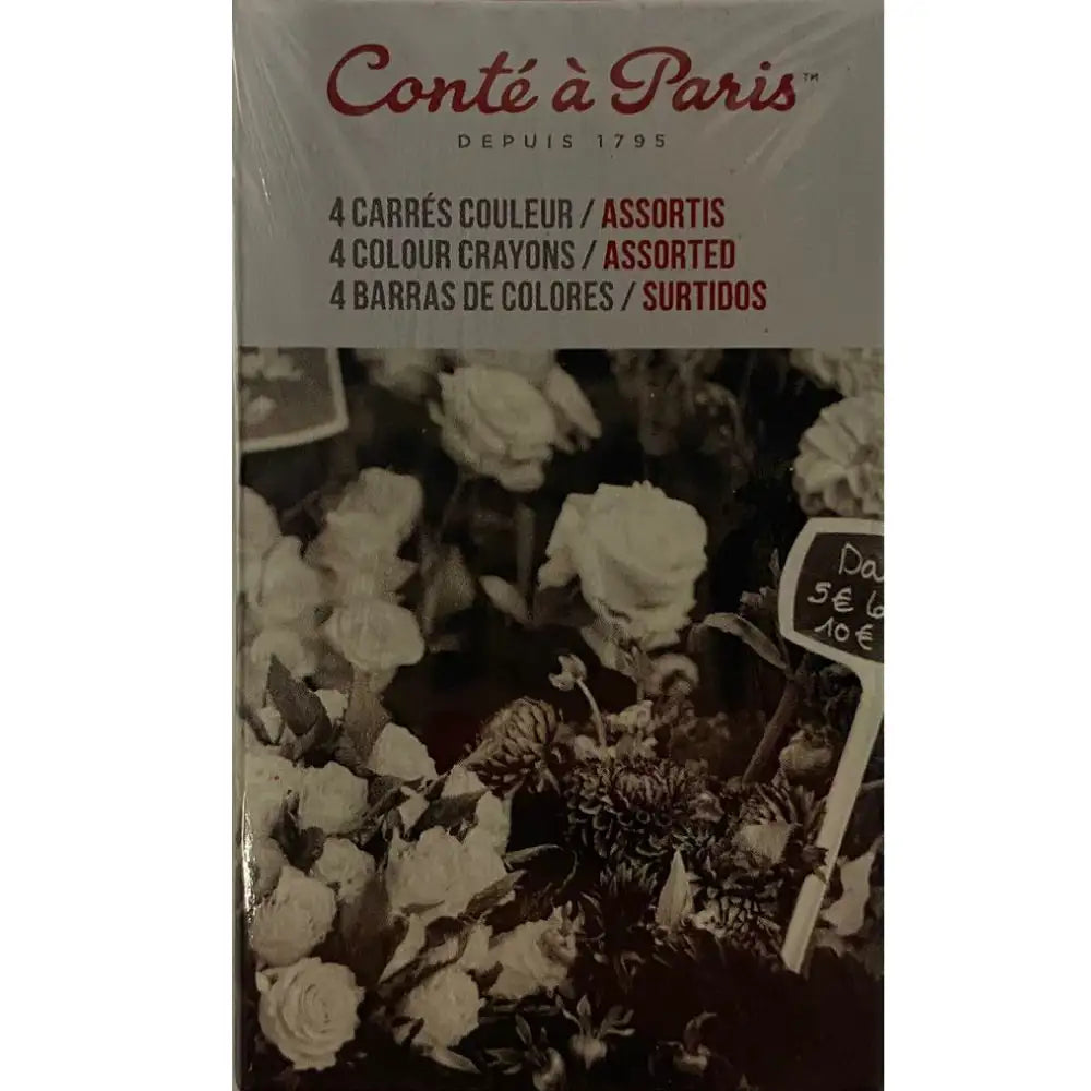 Conte a Paris Carre Stick Pastel Eskiz 4'lü Kutu