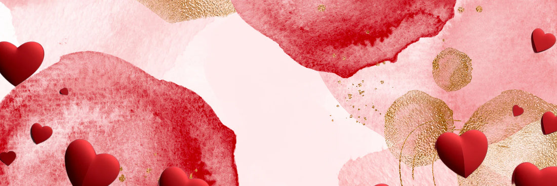 Sevgililer Günü’nün Simgesel Renkleri Kırmızı ve Pembe Pigmentler💓