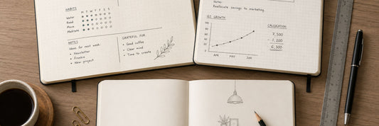 Noktalı, Kareli, Çizgili ve Çizgisiz Defter Ne İçin Kullanılır?