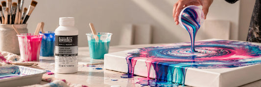 Akrilik Pouring Nedir, Nasıl Yapılır? Pouring Medyumu ve Malzemeleri
