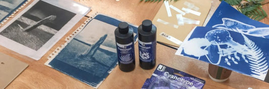Cyanotype ve Sulu Boya ile Sanatsal Baskılar Nasıl Yapılır?