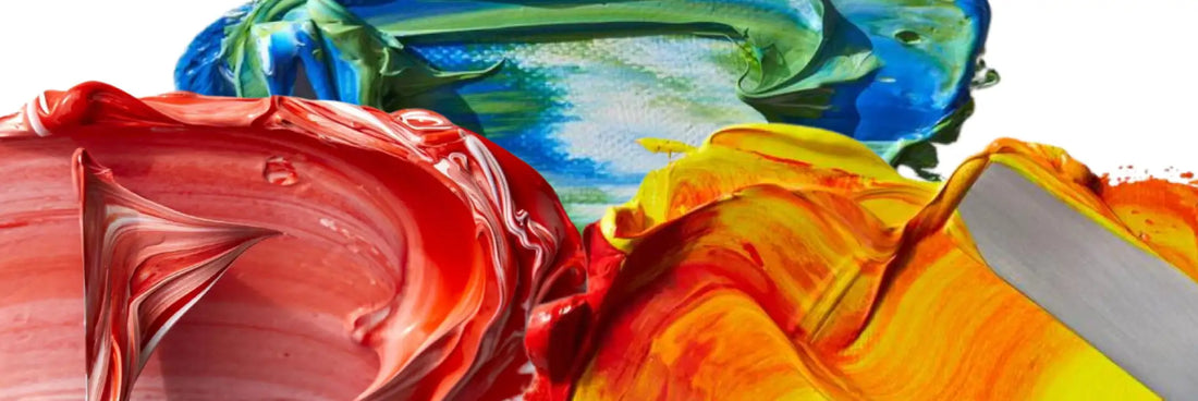 Sanatçının İmzasını Oluşturan Yağlı Boya Renk Karışımları