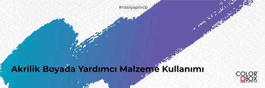 Akrilik Boyada Modelling Paste (Rölyef Macunu) Kullanımı