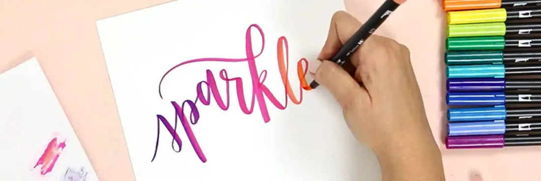 Pratik Zamanı! Tombow Kalemleri ile Modern Kaligrafi Sanatı