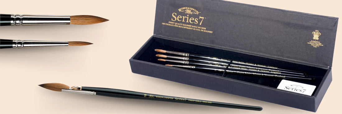 En İyiler Serisi: Winsor & Newton Series 7 Kolinsky Samur Fırçalar