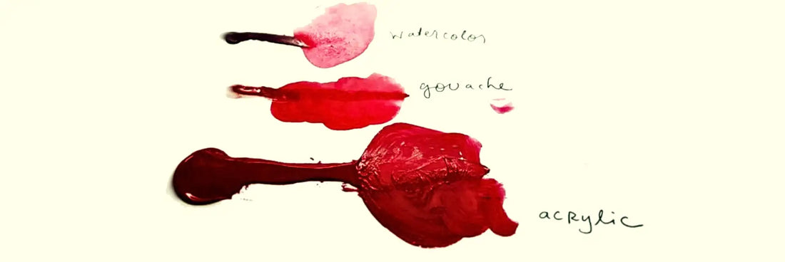 Hangi Boya Sizin İçin? Akrilik, Guaj ve Sulu Boya Arasındaki 7 Fark!