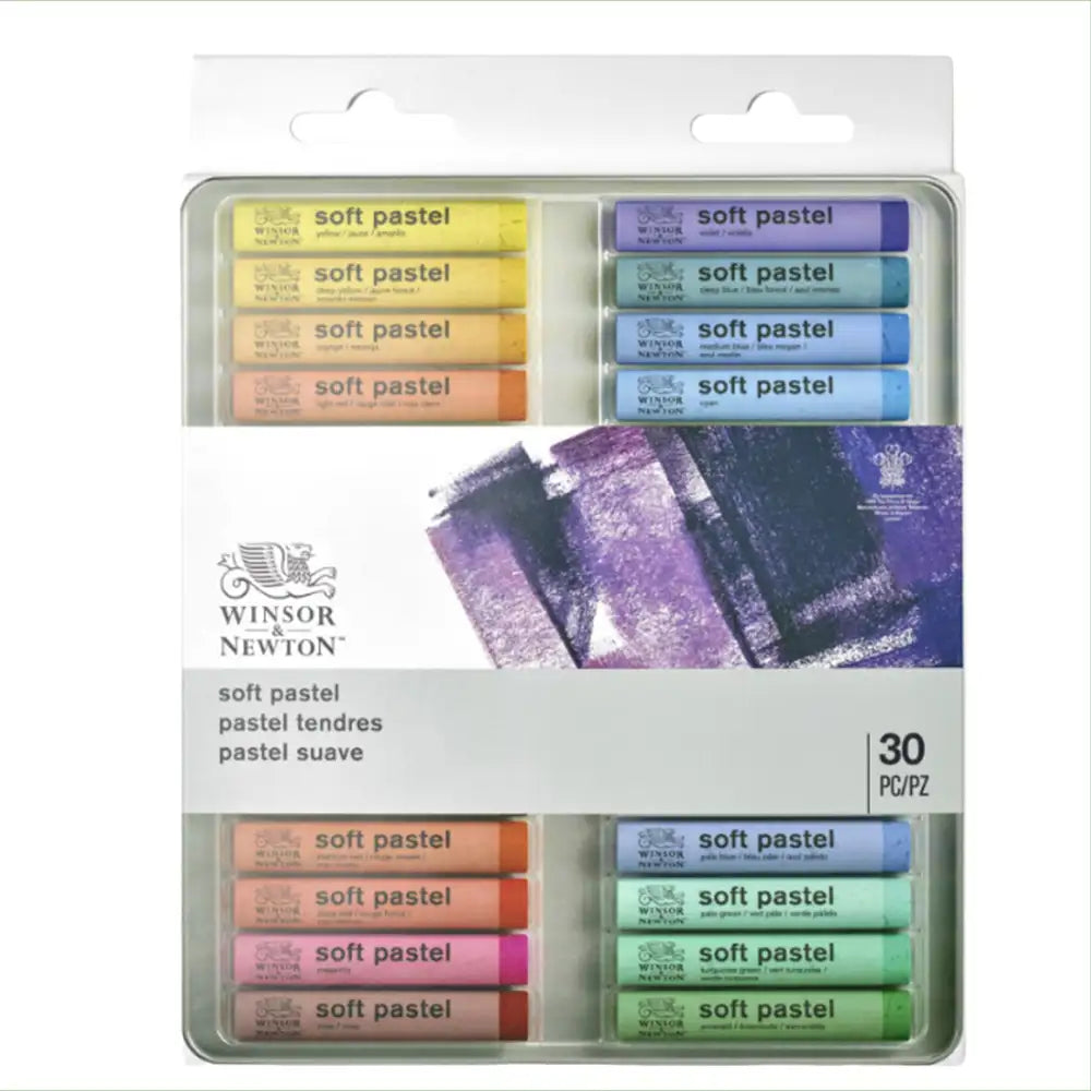 Winsor & Newton Yumuşak Pastel Seti (30 Renk)