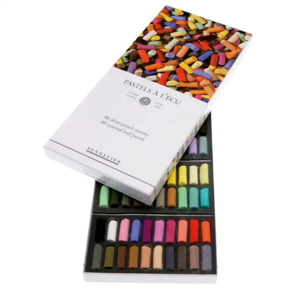 Sennelier Toz Pastel 80’li Set Başlangıç - Yarım Boy