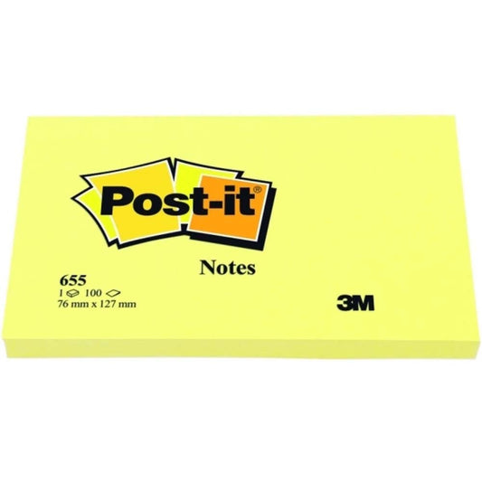 3M Post-it Sarı 100 Yaprak 76x127mm