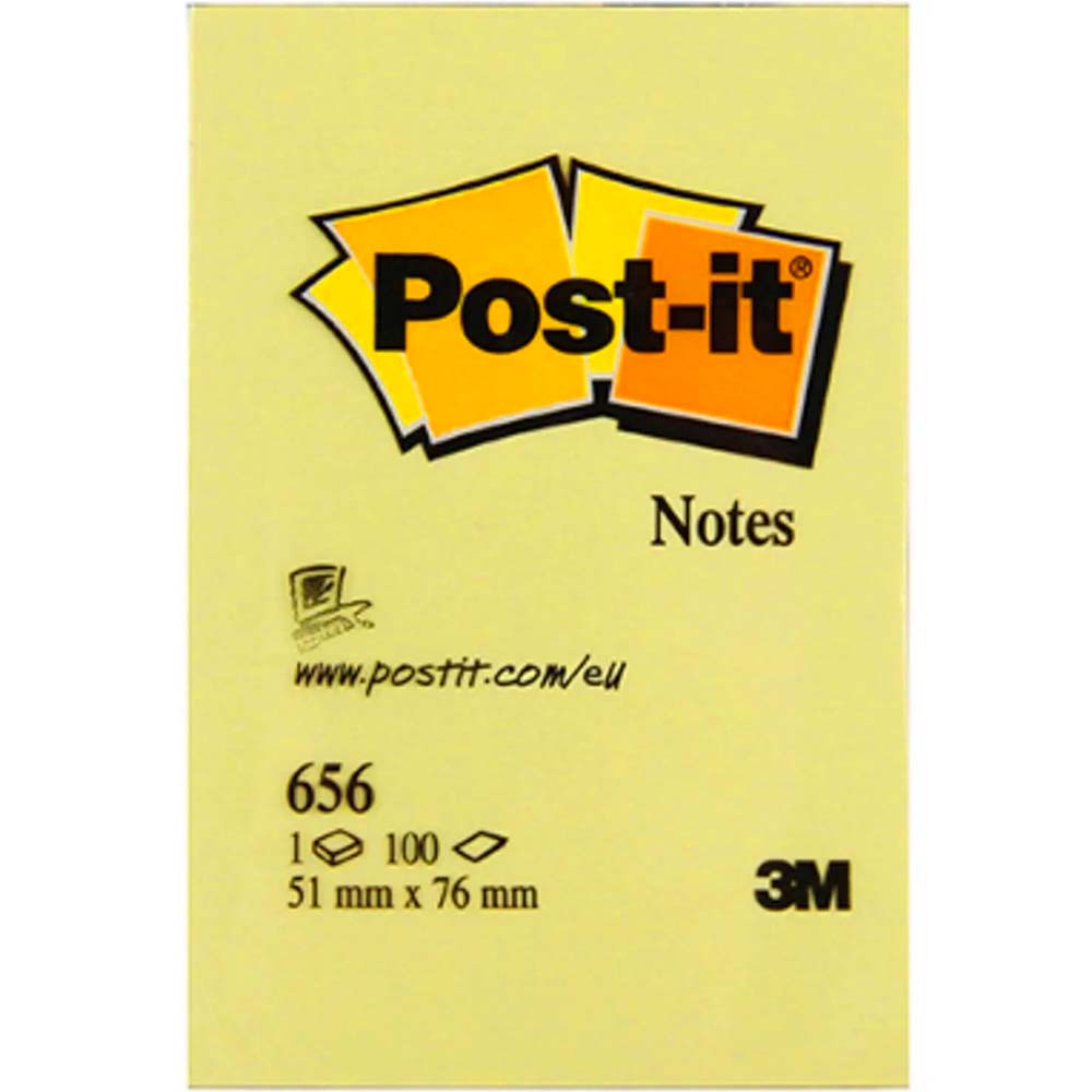 3M Post-it Sarı 100 Yaprak 51x76mm