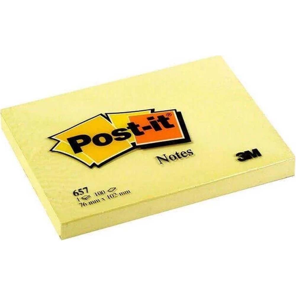 3M Post-it Sarı 100 Yaprak 76x102mm