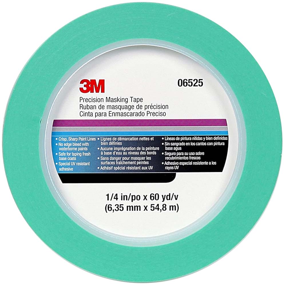 3M Dekoratif Maskeleme Bandı Yeşil 06525 (6,35mmx55m)