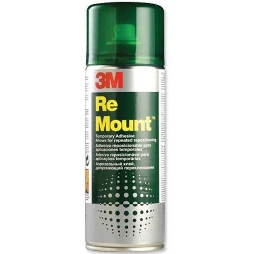 3M Re-Mount Sprey Yapıştırıcı 400ml (Pl9473) (Çıkartılabilen)