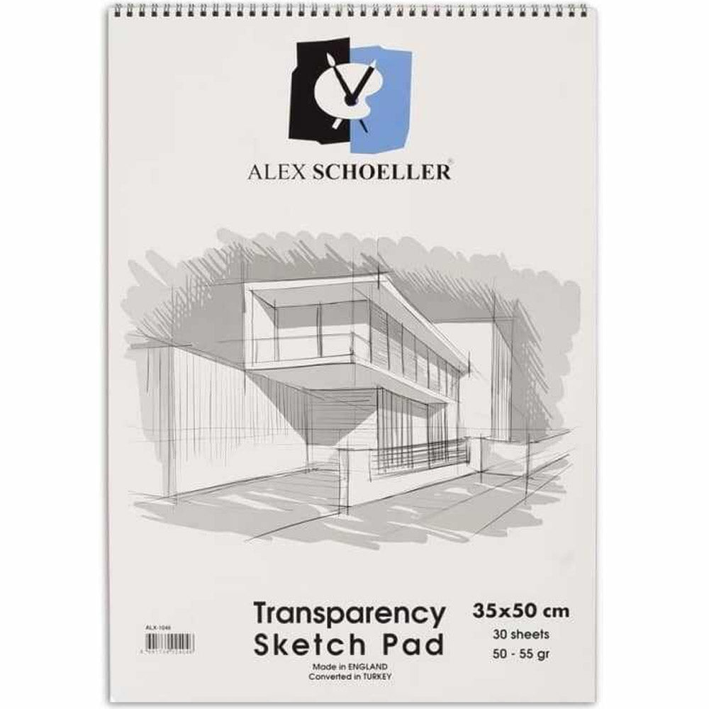 Alex Schoeller Spiralli Eskiz Blok 50/55gr 30 Sayfa 35x50cm