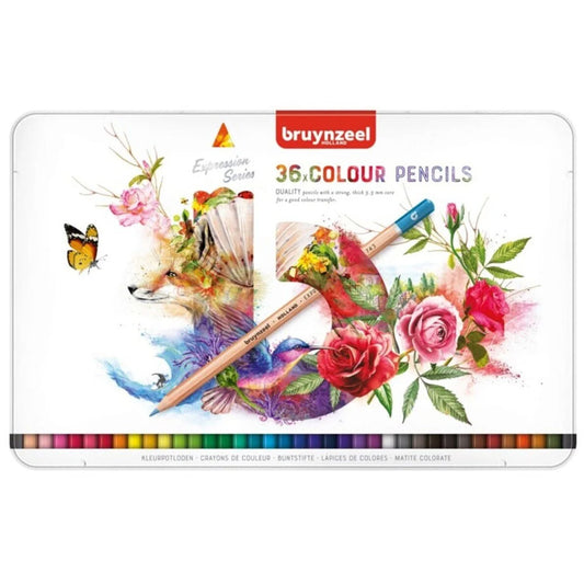 Bruynzeel Expression Colour Kuru Boya Kalemi 36'li