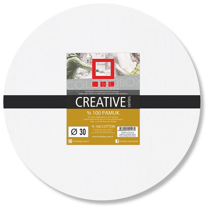 Colorbox Creative Series Pamuk 380gr Yuvarlak Tuval 30cm