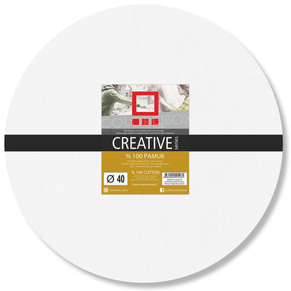 Colorbox Creative Series Pamuk 380gr Yuvarlak Tuval 40cm