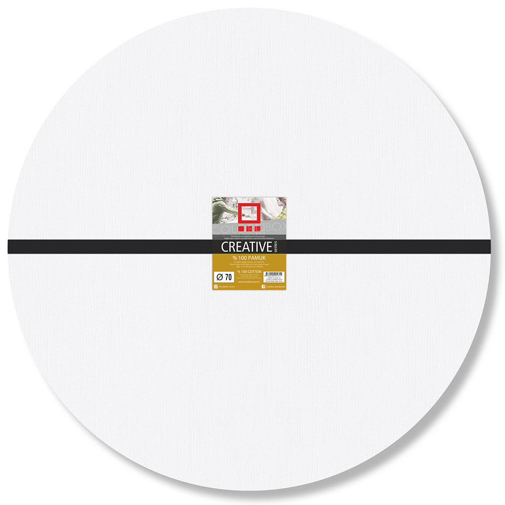 Colorbox Creative Series Pamuk 380gr Yuvarlak Tuval 70cm
