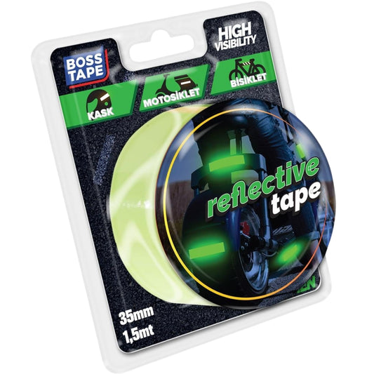 Boss Tape Fosforlu Reflektif Bant 35mmx1.5m