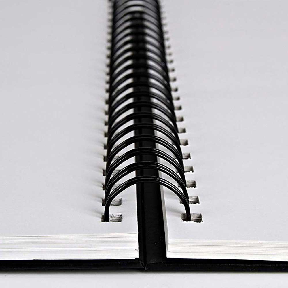 Canson Mix Media Art Book 224gr Çok Amaçlı Spiralli Resim Defteri 40 Sayfa 22.9x30.5cm (Sert Kapak)