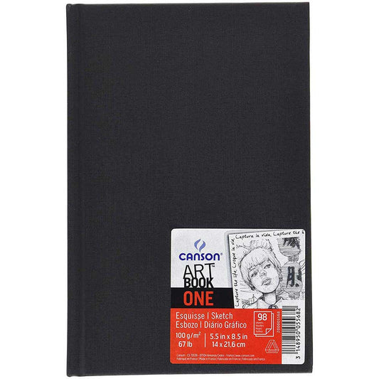Canson One Art Book 100gr Çizim Defteri 98 Sayfa 14x21.6cm (Sert Kapak)